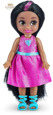 ZURU Sparkle Girlz Panenka princezna zimní růžová v kornoutu