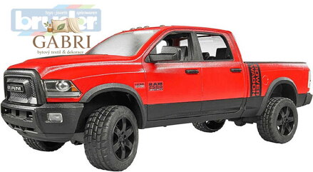 BRUDER 02500 (2500) Auto terénní džíp RAM 2500 Power Wagon funkční model 1:16