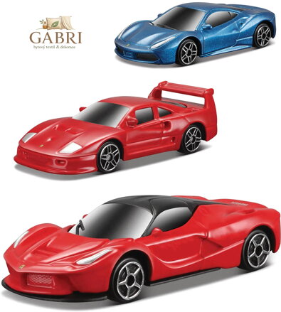 MAISTO Auto kovové sportovní model Ferrari Evolution 6 druhů
