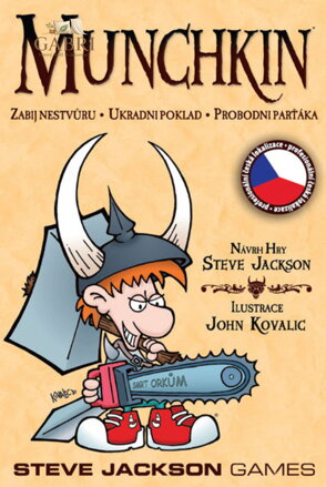 STEVE JACKSON GAMES Hra Munchkin karetní *SPOLEČENSKÉ HRY*