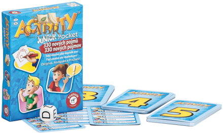 PIATNIK Hra ACTIVITY Junior Pocket *SPOLEČENSKÉ HRY*