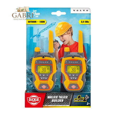 DICKIE Vysílačky Walkie Talkie Constructor