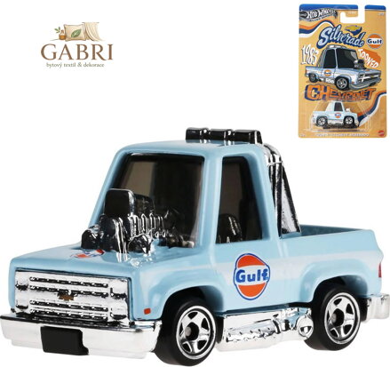 MATTEL HOT WHEELS Silver Series Auto 83 Chevy Silverado angličák kov