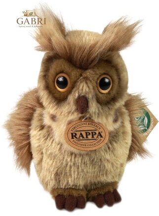 PLYŠ Výr virginský 16cm Eco-Friendly *PLYŠOVÉ HRAČKY*