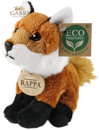 PLYŠ Liška 13cm sedící Eco-Friendly *PLYŠOVÉ HRAČKY*
