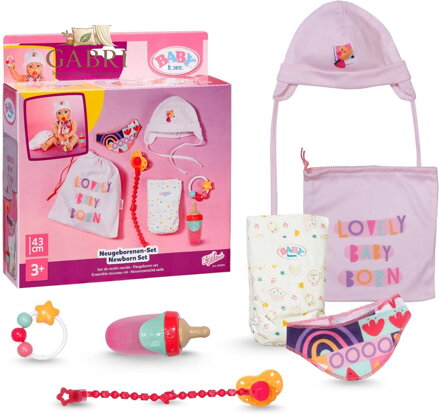 ZAPF BABY BORN Kojenecká sada pro novorozence pro panenku miminko