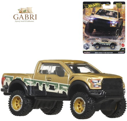 MATTEL HOT WHEELS Car Culture auto angličák 17 Ford F150 Raptor kov