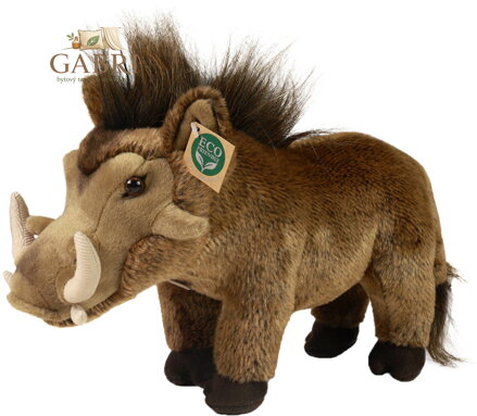 PLYŠ Prase bradavičnaté 36cm divočák Eco-Friendly *PLYŠOVÉ HRAČKY*