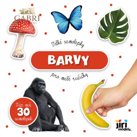 JIRI MODELS Velké samolepky pro malé ručičky Barvy