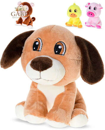 PLYŠ Zvířátko baby sedící 14cm 4 druhy *PLYŠOVÉ HRAČKY*