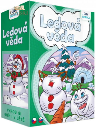 ALBI SCIENCE Ledová věda kreativní set výroba sněhu v plechovce