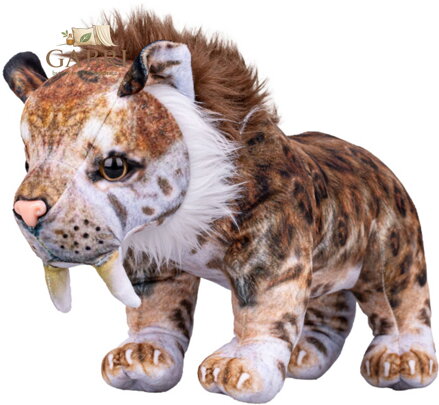 PLYŠ Tygr šavlozubý 40cm *PLYŠOVÉ HRAČKY*