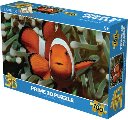 PUZZLE 3D Klaun očkatý 31x23cm 100 dílků skládačka v krabici