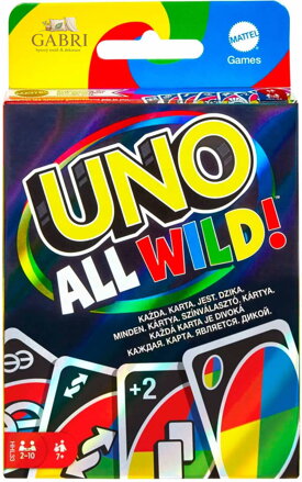 MATTEL Hra Uno Divoké karty *SPOLEČENSKÉ HRY*