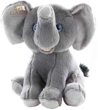 PLYŠ Slon 18cm sedící *PLYŠOVÉ HRAČKY*