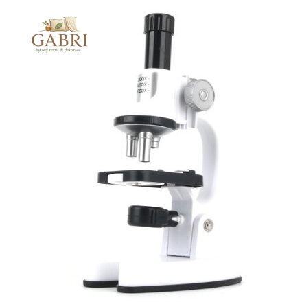 Mikroskop dětský barevný pozorování přes mobilní telefon