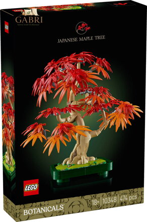 LEGO BOTANICALS Bonsaj japonský červený javor 10348 STAVEBNICE