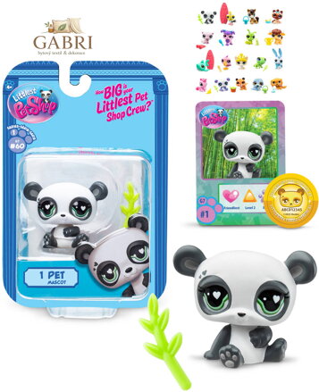 HASBRO LPS Zvířátko Littlest Pet Shop generace 7 set s doplňky 18 druhů