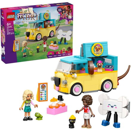LEGO FRIENDS Dodávka s doplňky pro mazlíčky 42678 STAVEBNICE