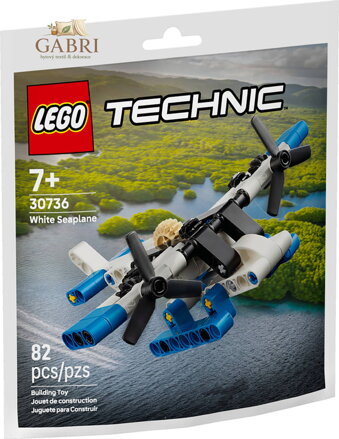 LEGO TECHNIC Hydroplán bílý 30736 STAVEBNICE