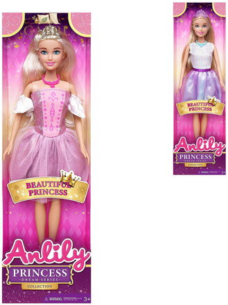 Panenka Anlily Beautiful Princess princezna 29cm 2 druhy
