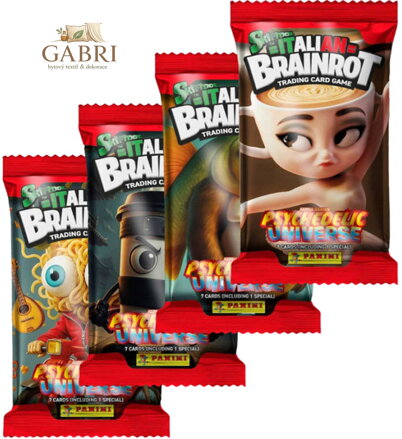 PANINI Italian Brainrot TCG Universo Psichedelico sběratelské karty booster