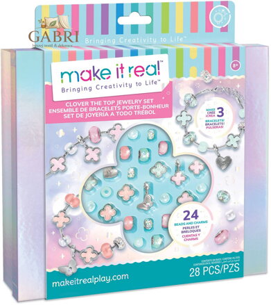 MAKE IT REAL Jewelery set kreativní sada výroba dětské bižuterie