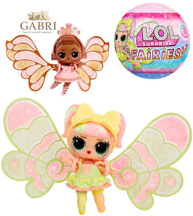 L.O.L. Surprise! Panenka malá víla 8 překvapení různé druhy v kouli