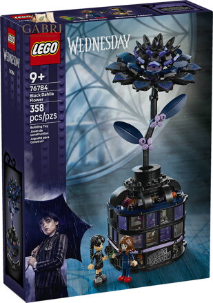 LEGO WEDNESDAY Černá jiřina 76784 STAVEBNICE
