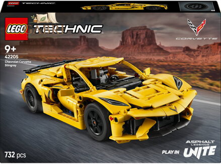 LEGO TECHNIC Auto Chevrolet Corvette Stingray 42205 STAVEBNICE
