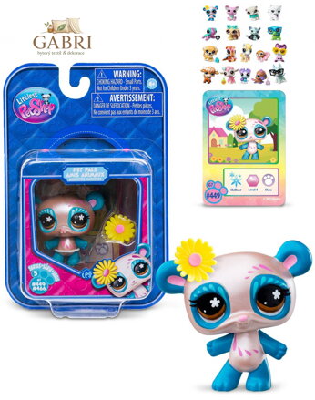 HASBRO LPS Zvířátko Littlest Pet Shop S5 generace 7 s doplňky 18 druhů