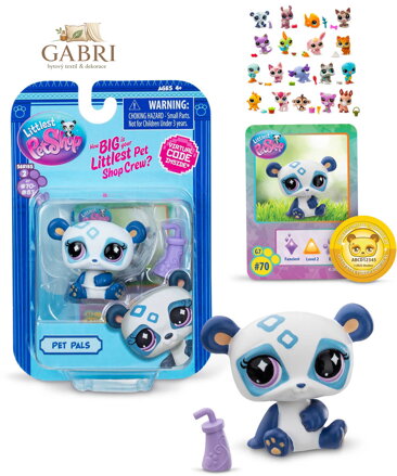 HASBRO LPS Zvířátko Littlest Pet Shop set s doplňky 2. série 18 druhů