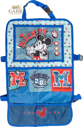 Organizér závěsný univerzální Disney Mickey Mouse na sedadlo do auta