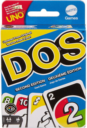 MATTEL HRA Uno DOS karty 2. vydání *SPOLEČENSKÉ HRY*