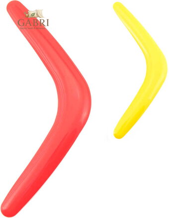 Hra Bumerang plastový dvouramenný 28cm 3 barvy
