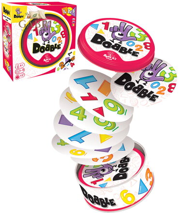 ASMODEE Hra postřehová Dobble 1-2-3 New *SPOLEČENSKÉ HRY*