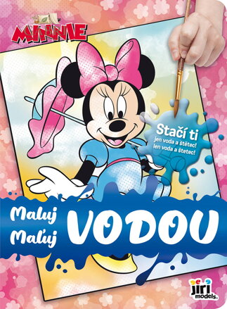 JIRI MODELS Maluj vodou Disney Minnie Mouse omalovánky