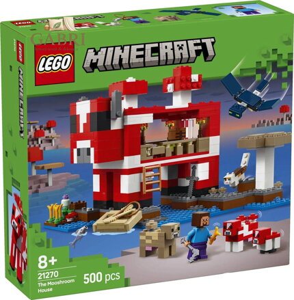 LEGO MINECRAFT Krávomůrčí domek 21270 STAVEBNICE