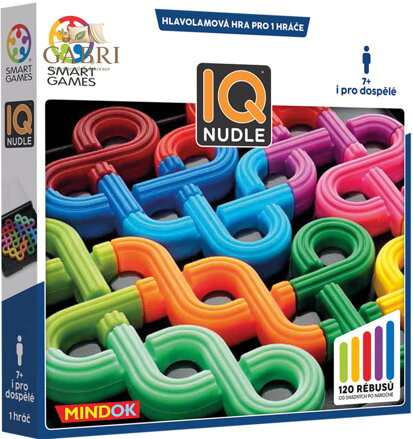 MINDOK HRA Smart IQ Nudle hlavolam pro 1 hráče