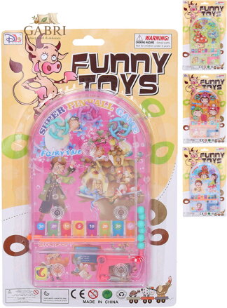 Hra kuličková Tivoli Pinball 4 druhy *SPOLEČENSKÉ HRY*