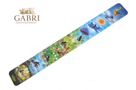 Metr dětský Krtek (krteček) nástěnný obrázkový 70-150cm tvrdý karton