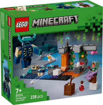 LEGO MINECRAFT Setkání se Strážcem 21274 STAVEBNICE