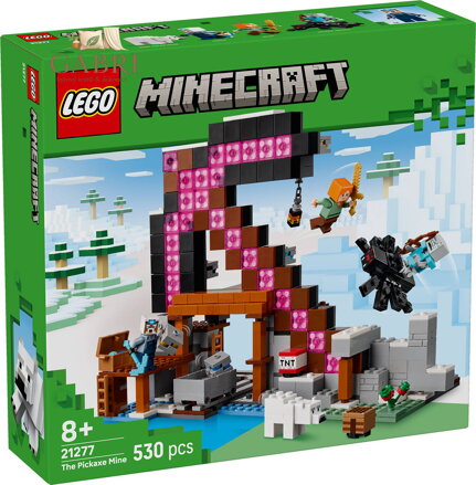 LEGO MINECRAFT Krumpáčový důl 21277 STAVEBNICE