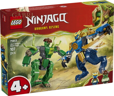 LEGO NINJAGO Jay a boj v dračím robotickém obleku 71853 STAVEBNICE