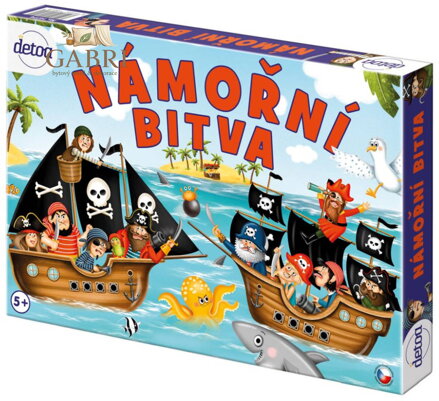 DETOA Hra Námořní bitva lodě *SPOLEČENSKÉ HRY*