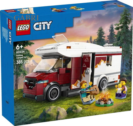 LEGO CITY Prázdninový dobrodružný karavan 60454 STAVEBNICE