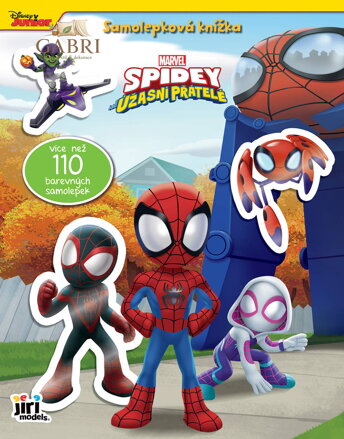 JIRI MODELS Samolepková knížka Spidey 110+ samolepek