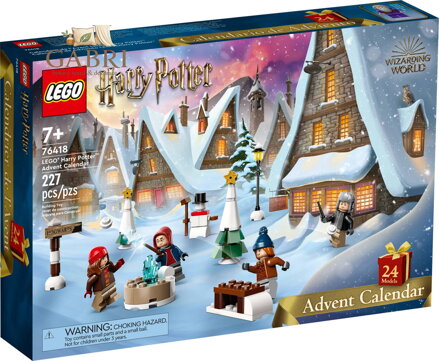 LEGO HARRY POTTER Adventní kalendář rozkládací s herní plochou 76418