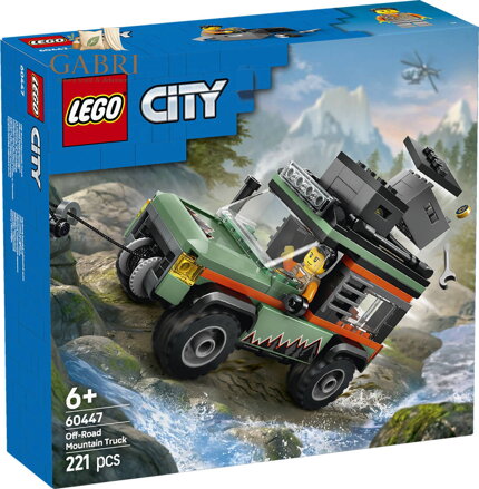 LEGO CITY Terénní horské nákladní auto 4x4 60447 STAVEBNICE