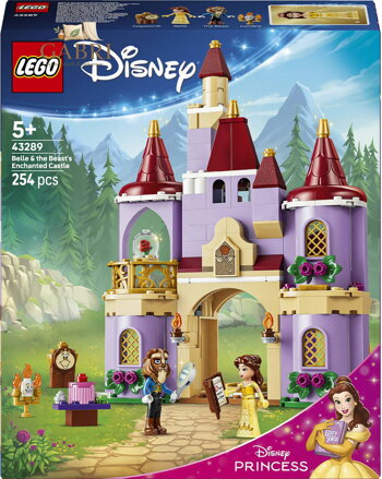 LEGO DISNEY Kráska a zvíře: Začarovaný zámek 43289 STAVEBNICE